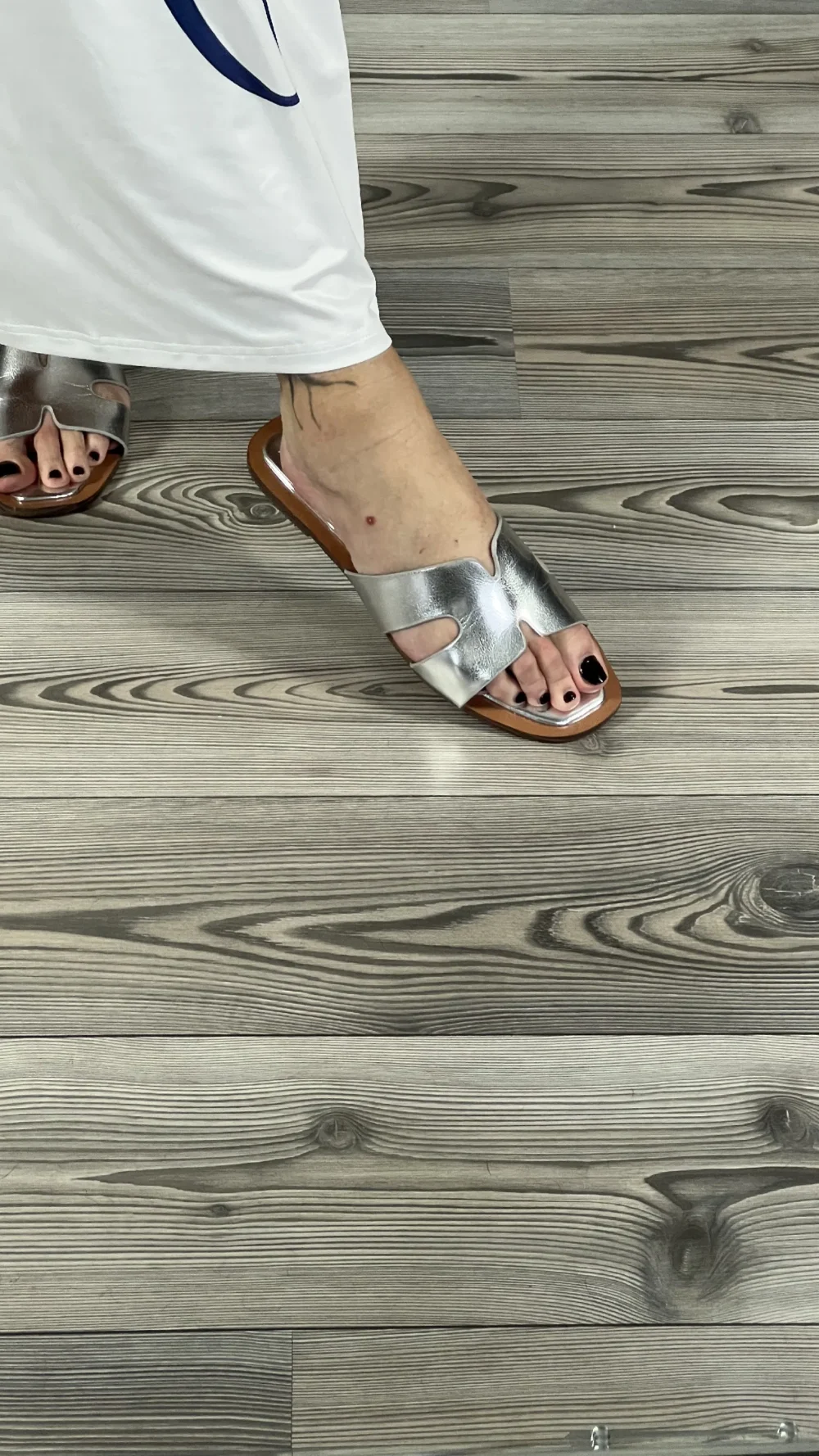 Szilver papucs